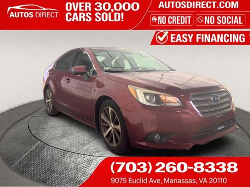 Venetian Red Pearl 2015 Subaru Legacy 3.6R Limited
