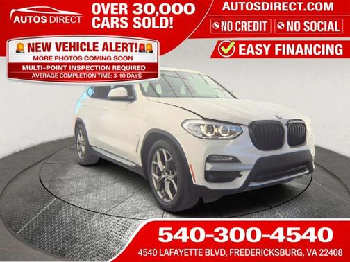 Alpine White 2021 BMW X3 sDrive30i