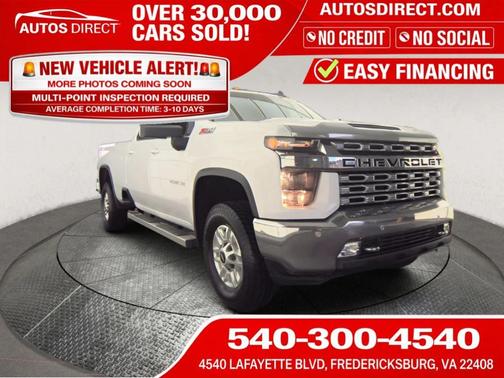 Summit White 2020 Chevrolet Silverado 2500 LT