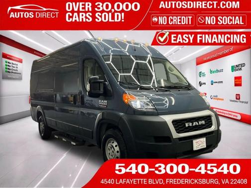Blue 2020 RAM ProMaster 3500 High Roof