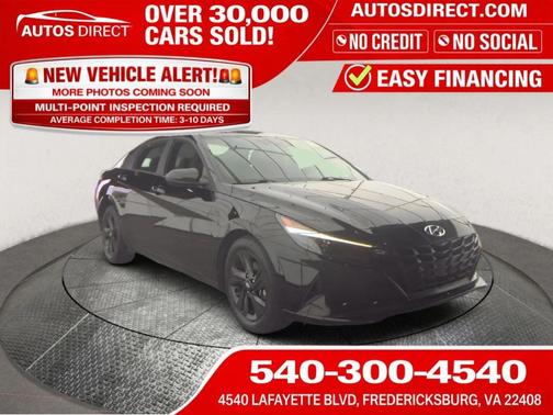 Phantom Black 2022 Hyundai ELANTRA SEL