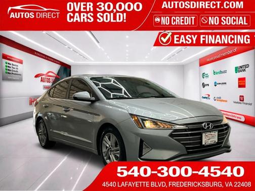 Stellar Silver 2020 Hyundai ELANTRA Value Edition