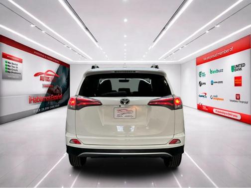 White 2017 Toyota RAV4 XLE