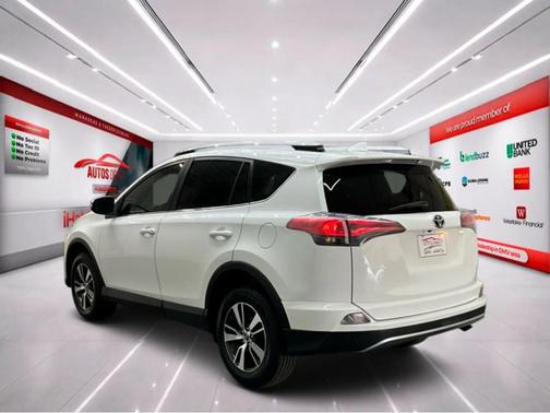 White 2017 Toyota RAV4 XLE