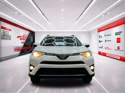 White 2017 Toyota RAV4 XLE