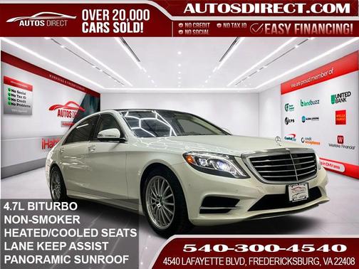 2016 Mercedes-Benz S-Class S 550 4MATIC