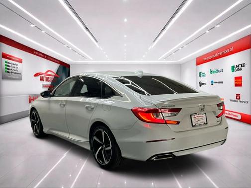 White 2019 Honda Accord Sport