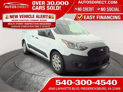 Frozen White 2022 Ford Transit Connect XL