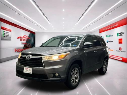 Gray 2015 Toyota Highlander XLE