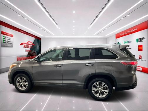 Gray 2015 Toyota Highlander XLE