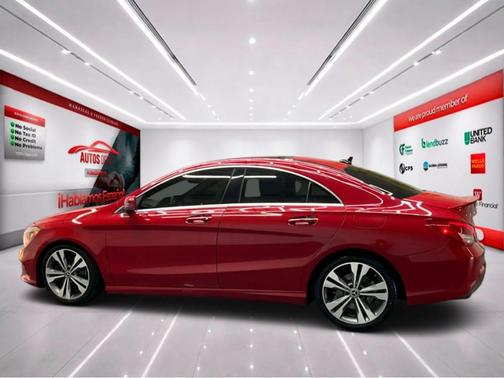 Red 2019 Mercedes-Benz CLA 250 Base 4MATIC