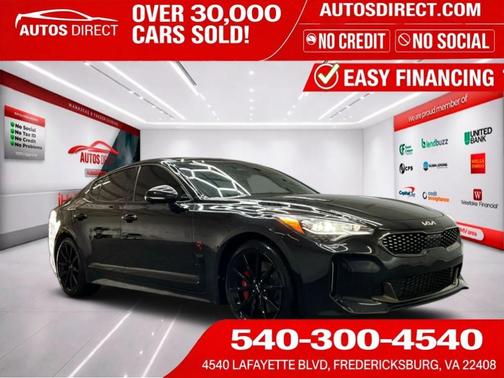 Aurora Black 2022 Kia Stinger GT2