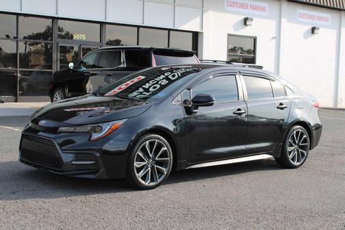 Black Sand Pearl 2021 Toyota Corolla SE