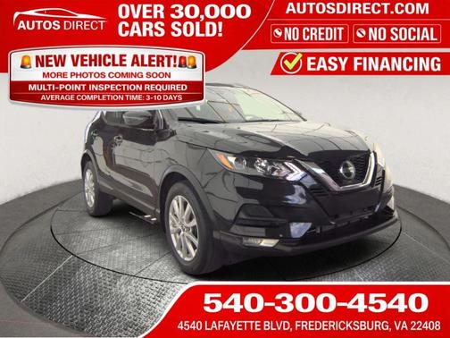 Magnetic Black 2021 Nissan Rogue Sport SV