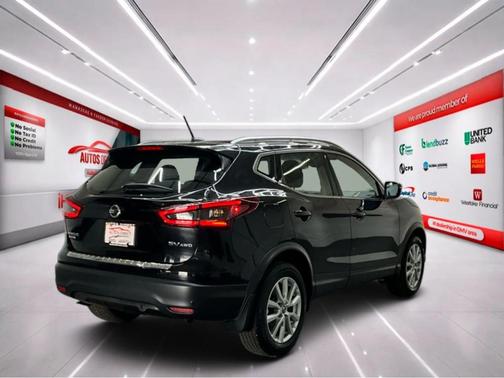 Magnetic Black 2021 Nissan Rogue Sport SV