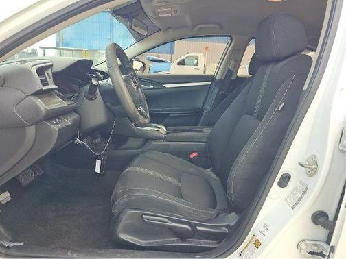 White 2020 Honda Civic LX