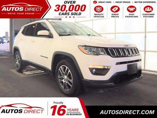 White Clearcoat 2018 Jeep Compass Latitude