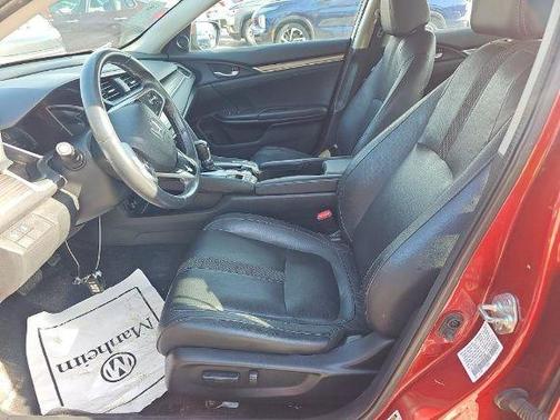 Red 2020 Honda Civic EX-L