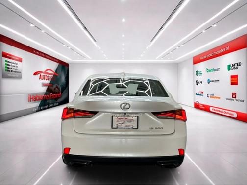 White Pearl 2019 Lexus IS 300 Base