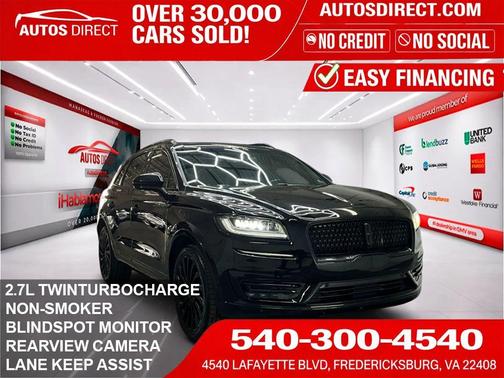 Black 2020 Lincoln Nautilus Black Label