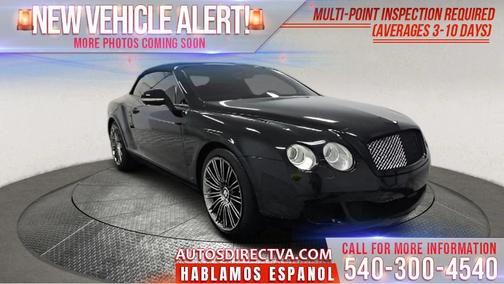 2010 Bentley Continental GTC Speed