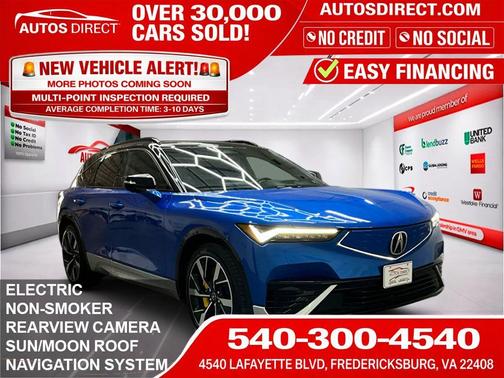 Blue 2024 Acura ZDX TYPE S