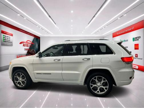 Bright White Clearcoat 2019 Jeep Grand Cherokee Overland