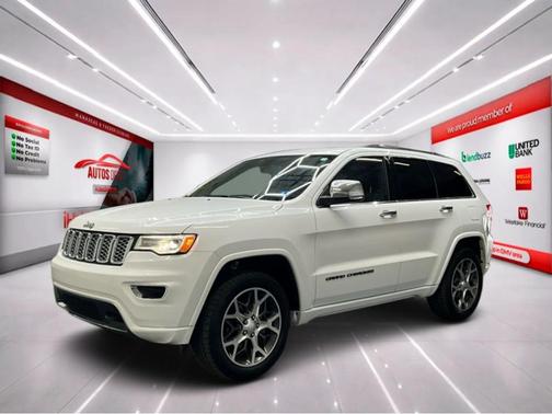 Bright White Clearcoat 2019 Jeep Grand Cherokee Overland