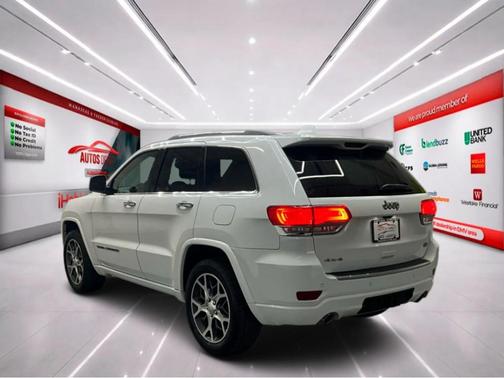 Bright White Clearcoat 2019 Jeep Grand Cherokee Overland