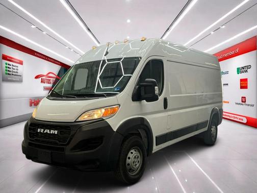 Bright White Clearcoat 2023 RAM ProMaster 2500 High Roof
