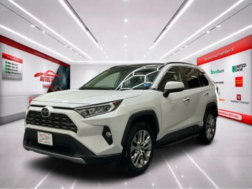 White 2020 Toyota RAV4 Limited