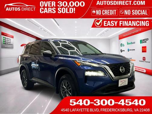 Caspian Blue Metallic 2021 Nissan Rogue S