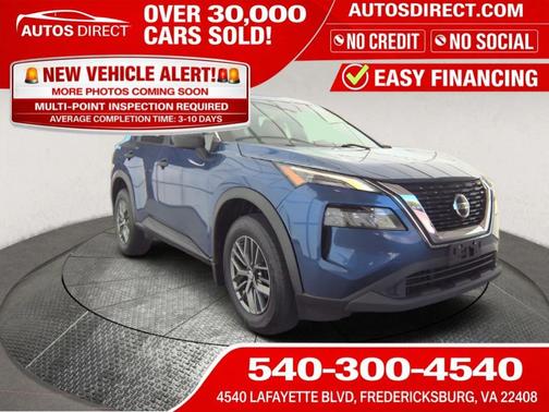 Caspian Blue Metallic 2021 Nissan Rogue S