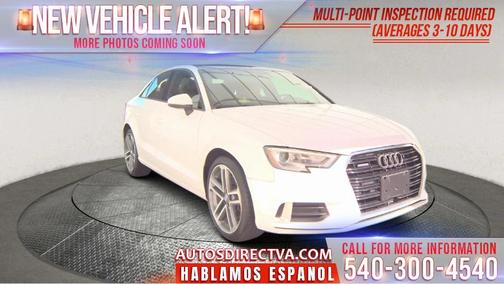 2018 Audi A3 2.0T Tech Premium