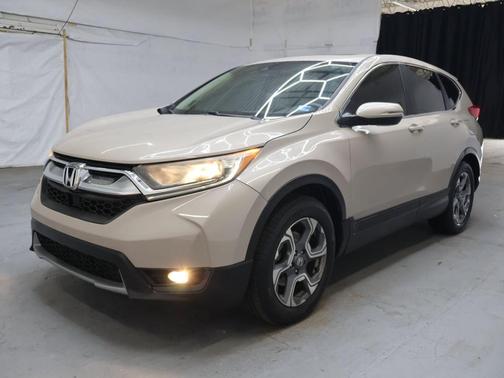 Beige 2017 Honda CR-V EX-L