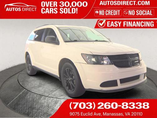 Vice White 2020 Dodge Journey SE Value