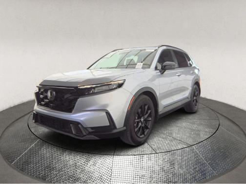 Silver 2026 Honda CR-V Hybrid Sport
