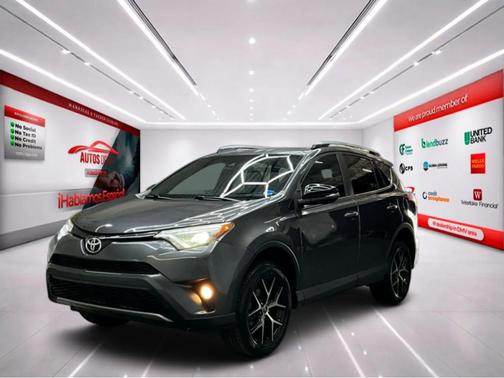Gray 2017 Toyota RAV4 SE