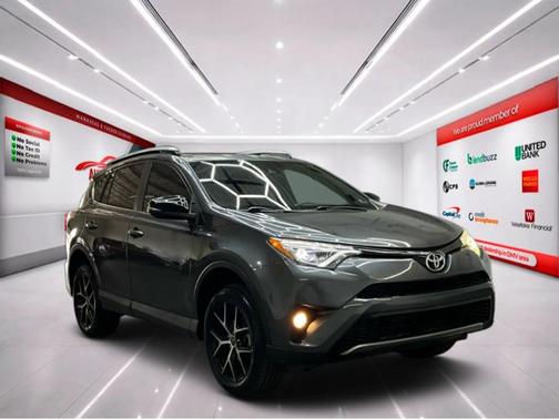 Gray 2017 Toyota RAV4 SE