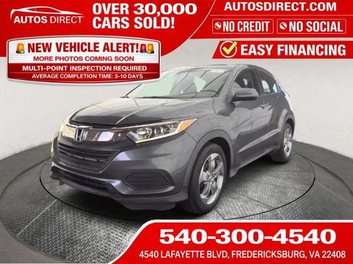 Gray 2021 Honda HR-V LX