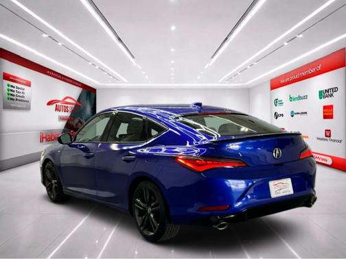 Blue 2025 Acura Integra A-Spec