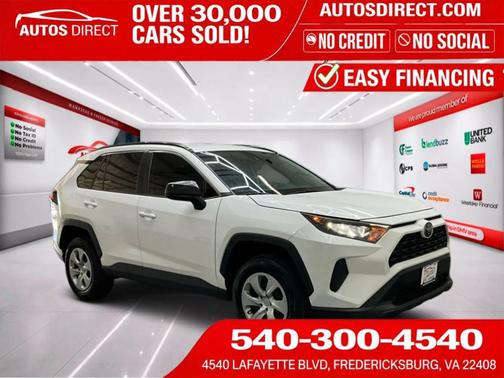 Super White 2020 Toyota RAV4 LE