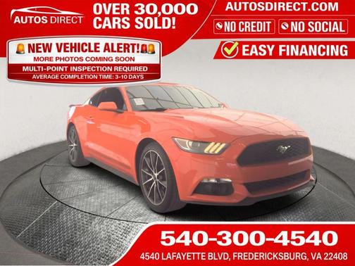Competition Orange 2016 Ford Mustang EcoBoost