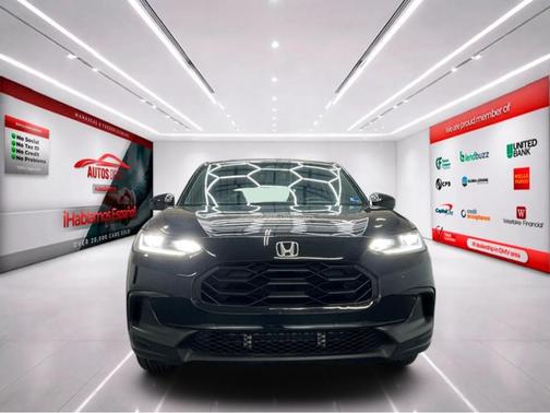 Black 2024 Honda HR-V Sport