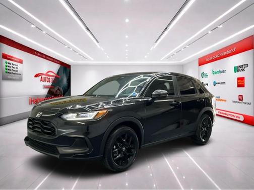 Black 2024 Honda HR-V Sport