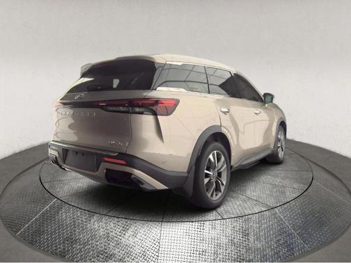 Warm Titanium 2023 INFINITI QX60 Luxe