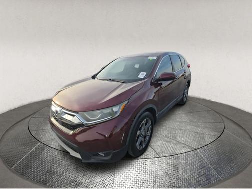 Burgundy 2018 Honda CR-V EX