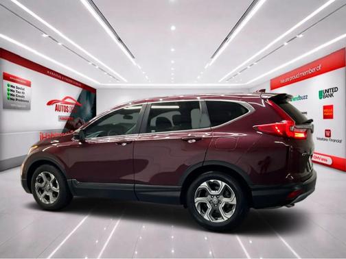 Burgundy 2018 Honda CR-V EX
