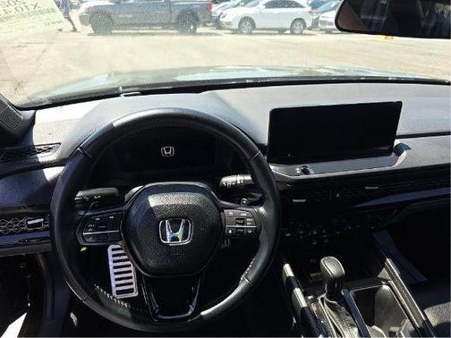 Black 2025 Honda Accord Hybrid Sport-L
