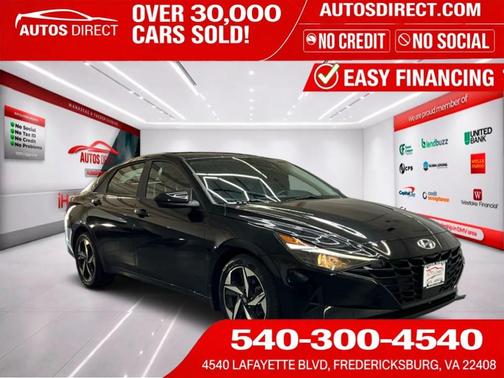 Onyx Black 2023 Hyundai ELANTRA SEL